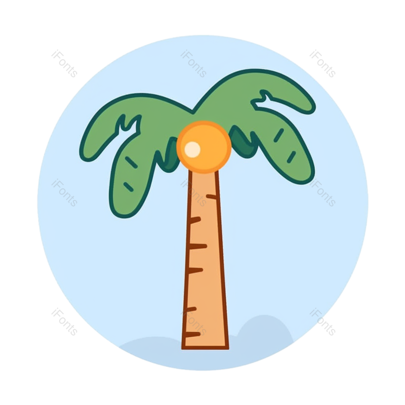 图标图片,元素元素,椰子PNG,植物免抠素材